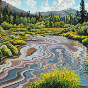 Shafer,-Phyllis_Upper-Truckee-Gambol_oil-on-canvas_24-x-30-inches