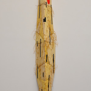 wood, paint
65 x 12 x 11 inches