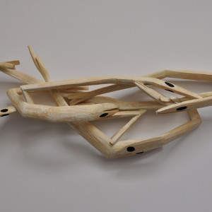 wood, paint
29 x 67 x 12 inches