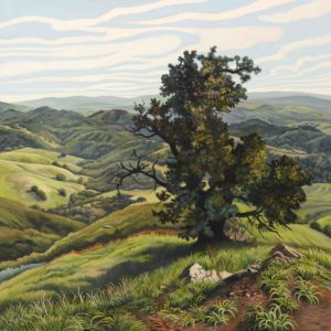 Phyllis Shafer,
California Live Oak,
oil on linen,
30 x 30 inches,
SOLD