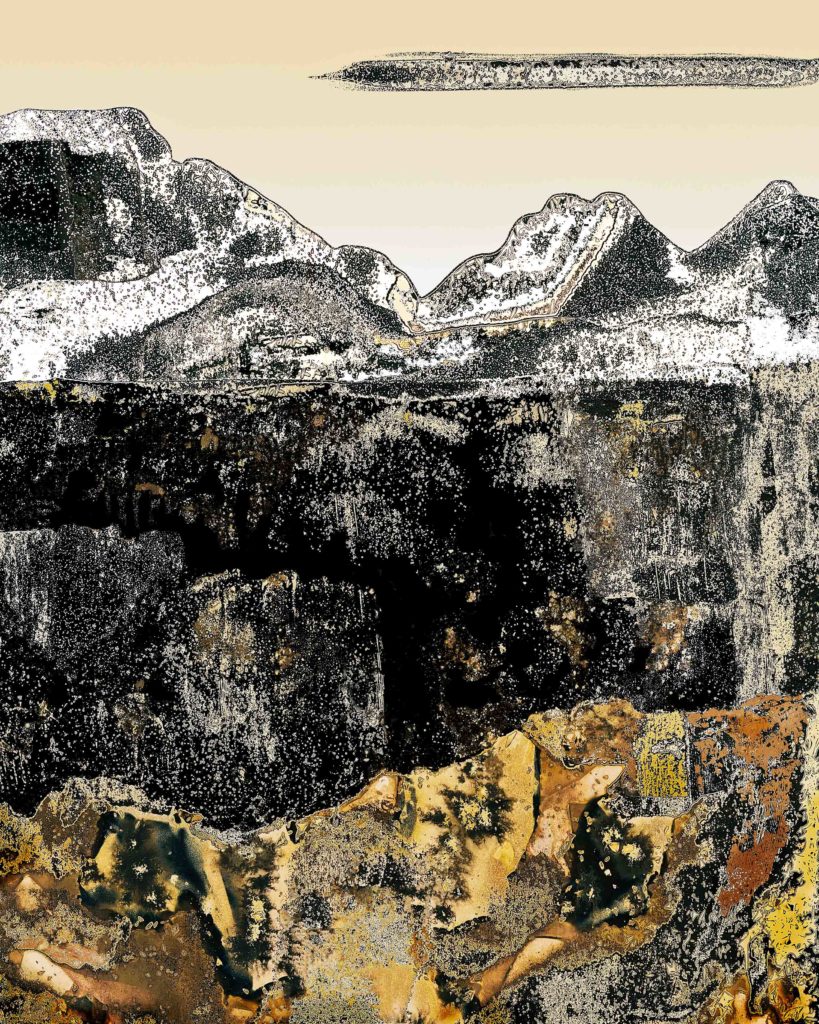 Nolan Preece, Sierra 2, chemigram, 20 x 16 inches (other sizes available)