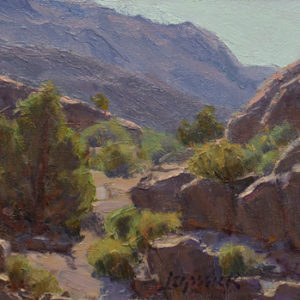 LeGassick, Jean_Morning on the Comstock Hills_oil on panel_6 x 8 inches_1,000