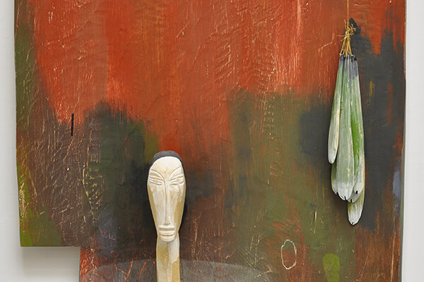 “Longing Series”,wood/paint, 46.5”X33X11”, 
2012, $10,000.00