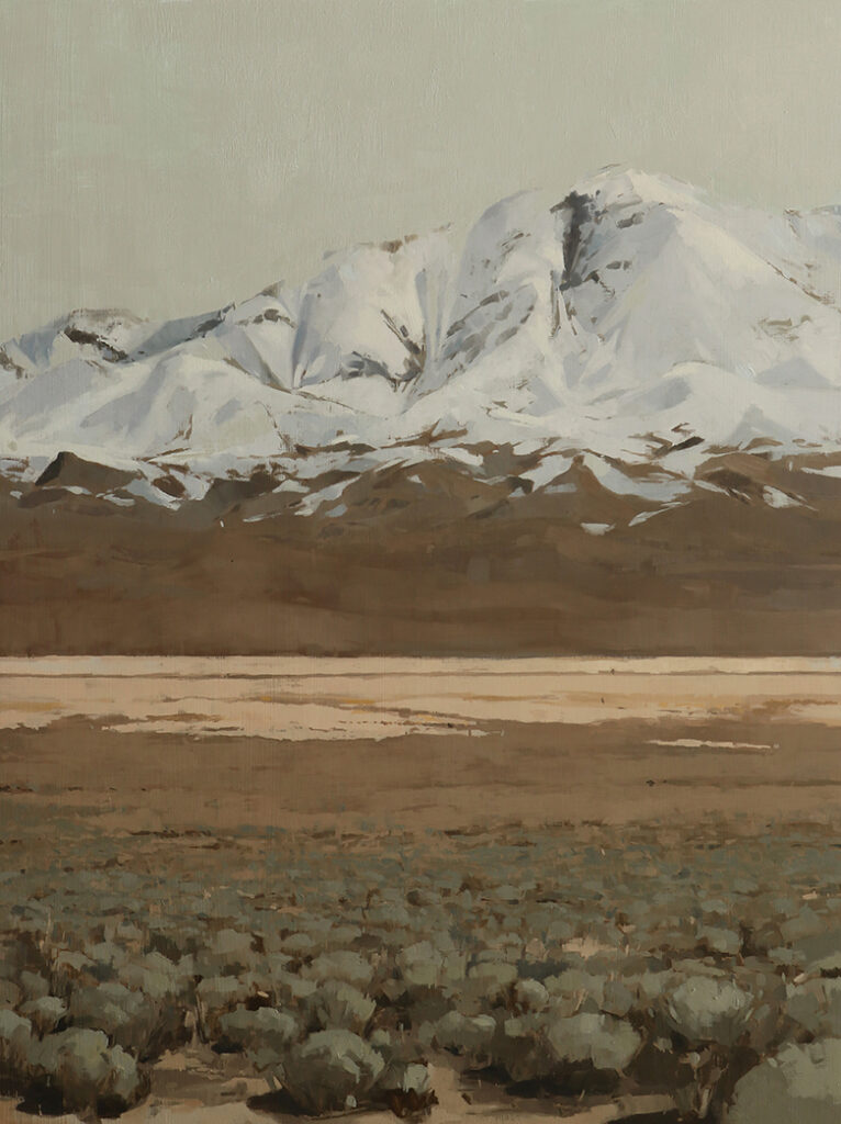 Faint Repeat, oil on panel, 24 x 18 inches, SOLD