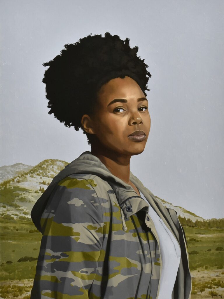 Reverential Mimicry - Tahoe Meadows, oil on panel, 24 x 18 inches