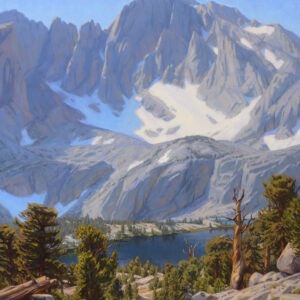 Towering Giant, Eastern Sierra, oil on linen, 36 x 30 inches