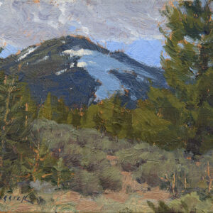 Jean LeGassick, Almost Summer, oil on canvas on board, 6 x 8 inches, $1,100