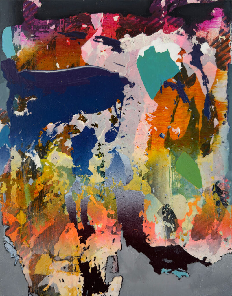 SGH7, acrylic on canvas, 14 x 11 inches, $1,800