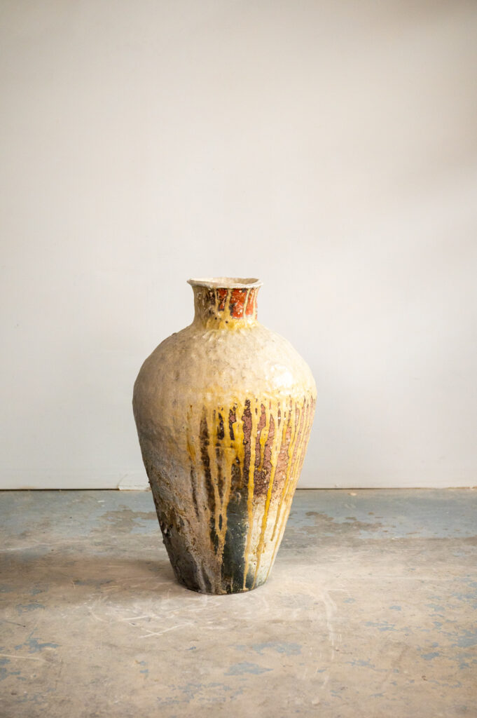 Benson, ceramic, 16 x 16 x 27 inches