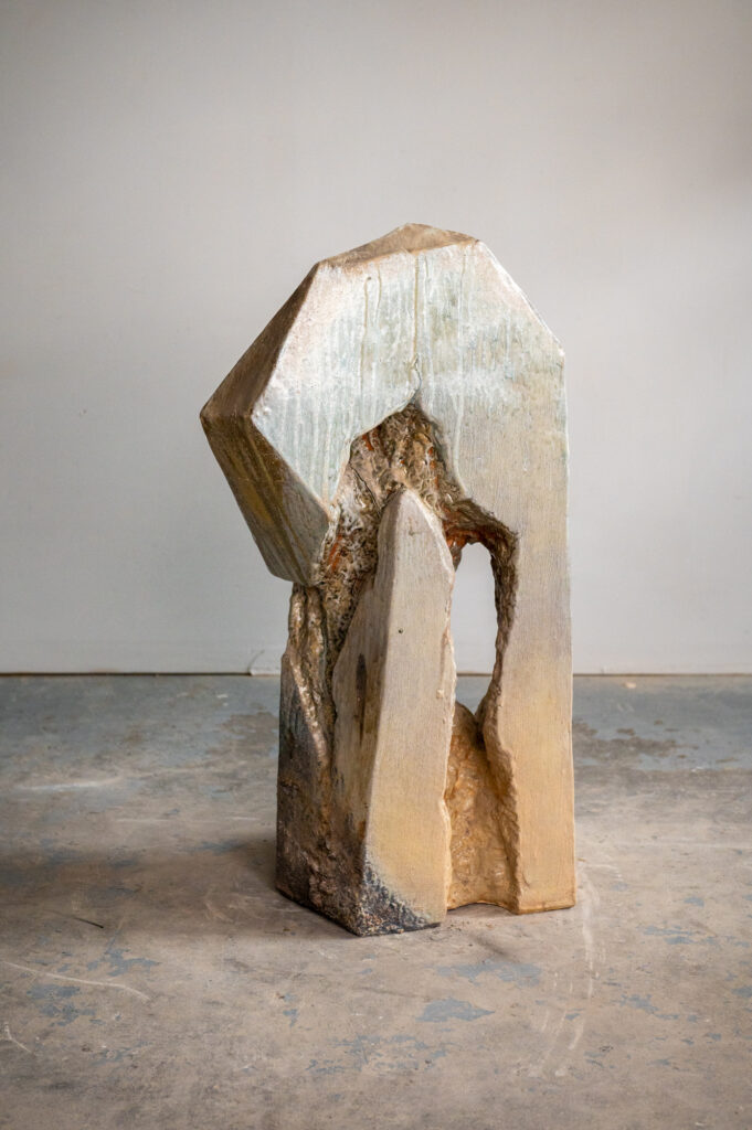 Ingomar, ceramic, 16 x 12 x 35 inches, SOLD