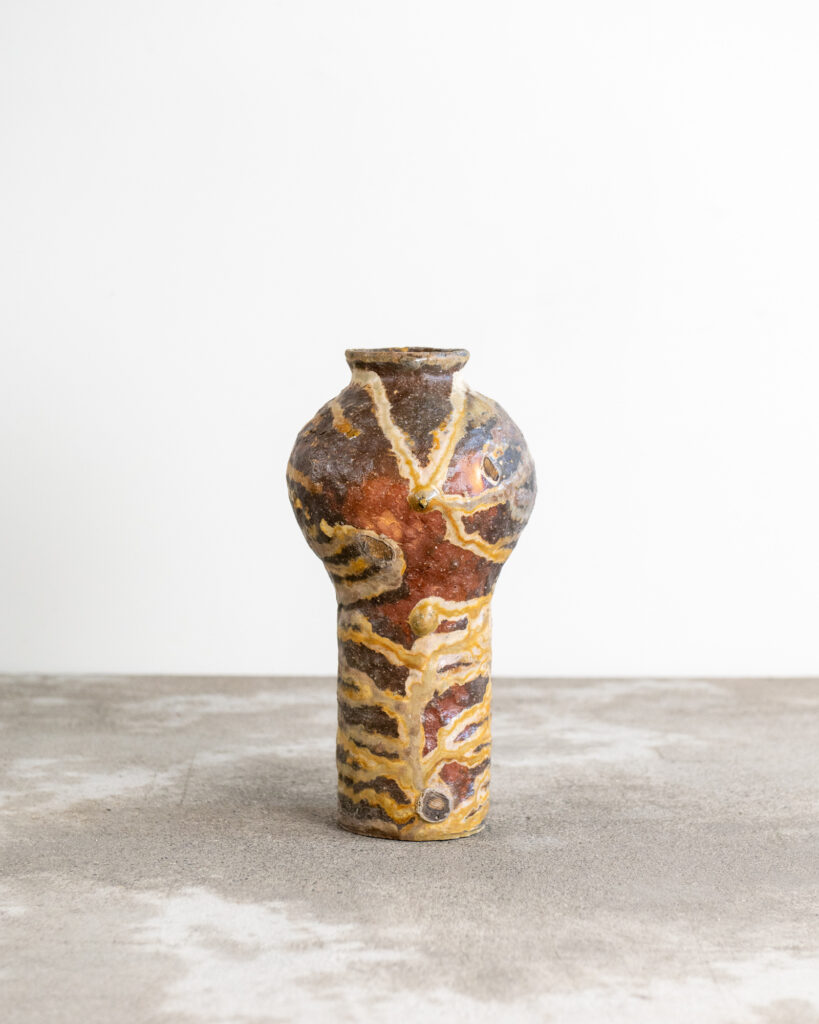 Lolo, ceramic, 6 x 6 x 12.5 inches