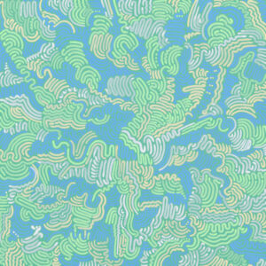 Directionless Quantum Form, acrylic on canvas, 12 x 12 inches, acrylic on board, SOLD