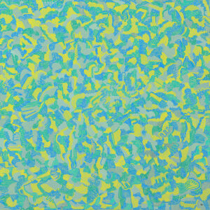 Friends With The Mystery, acrylic on canvas, 36 x 36 inches, $3,000