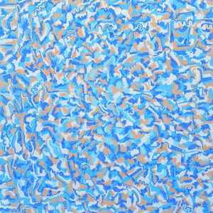 Perception of Connection, acrylic on canvas, 48 x 48 inches, $4,000