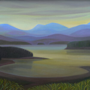 Linda Infante Lyons, Isles of Koniag, oil on canvas, 24 x 28 inches, SOLD