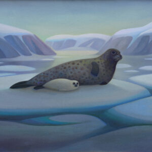 Linda Infante Lyons, Refugee Cove, oil on canvas, 30 x 40 inches, $5,400