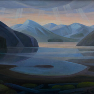 Linda Infante Lyons, Seclusion Bay, oil on canvas, 30 x 36 inches, $5,000
