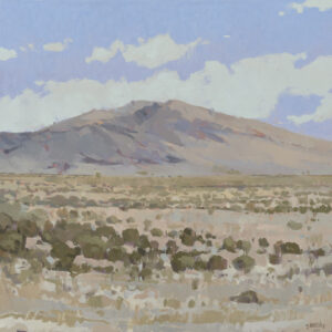 Broke Through, oil on panel, 16 x 16 inches, SOLD