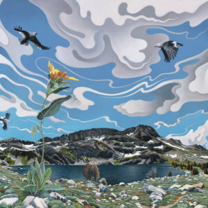 Clark's Day Out, oil on linen, 48 x 62 inches, SOLD