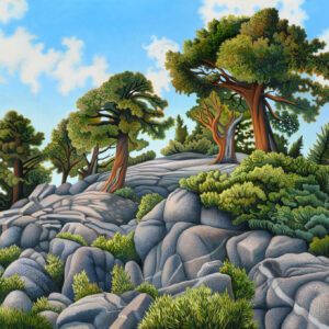 Old Friends, oil on linen, 16 x 20 inches, SOLD