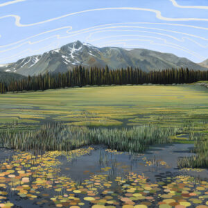 Tallac's Embrace, oil on linen, 22 x 32 inches, SOLD