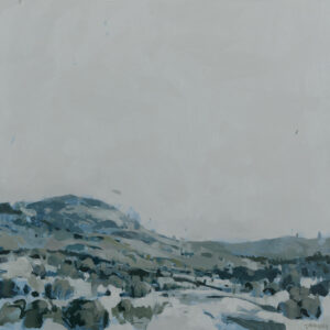 With Blankets, oil on panel, 12 x 12 inches, SOLD