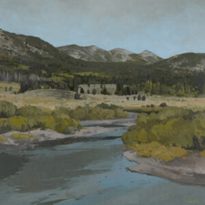 Whatever Comes Next, oil on panel, 20 x 20 inches, SOLD