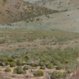 Up Over, oil on panel, 10 x 10 inches, SOLD