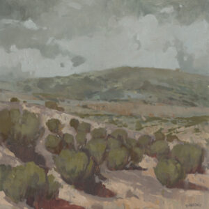 Hiding In, oil on panel, 12 x 12 inches, SOLD