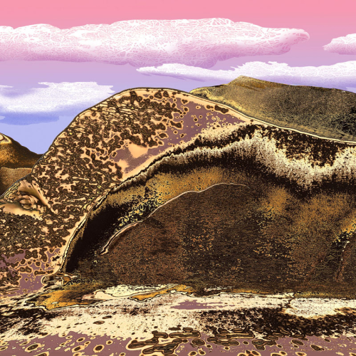 Painted Desert, chemigram, 16 x 24 inches, $1,400