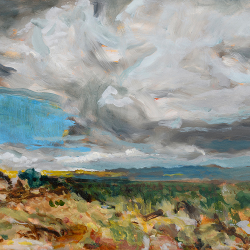 Windy Hill North, oil on panel, 11 x 14 inches, SOLD