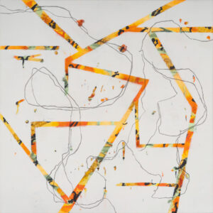 The Rites of Autumn, oil on canvas, 40 x 40 inches