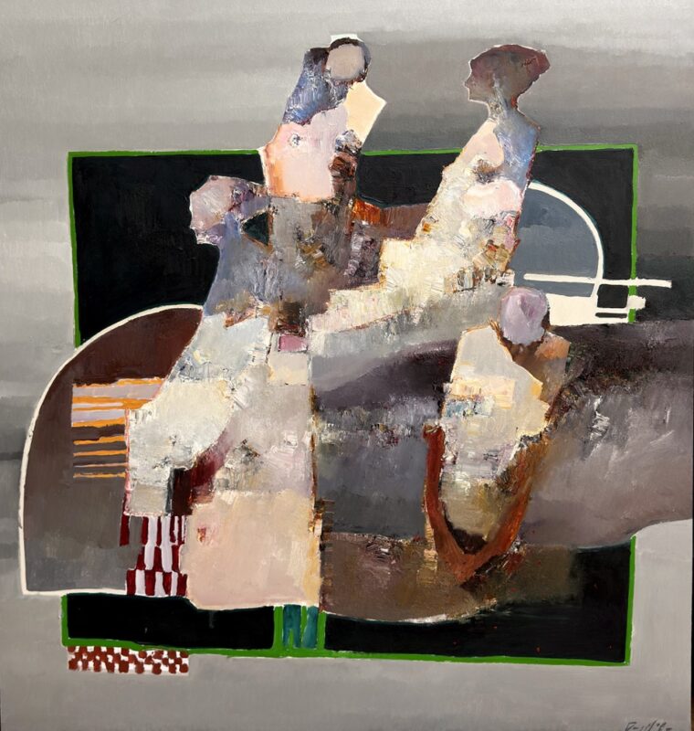 Danny McCaw, Between Moments, oil on board, 48" x 45", $14,000