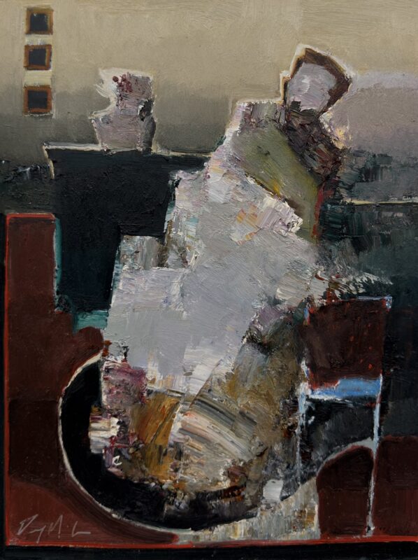 Danny McCaw, Interior Textures, oil on board, 16" x 12", $2,400