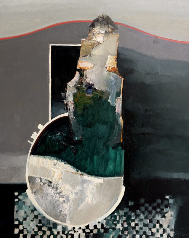 Danny McCaw, Nothing Between Us, oil on board, 24" x 18", $6,300