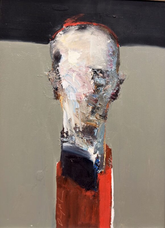 Danny McCaw, Old Friend, oil on board, 16" x 12", $2,400