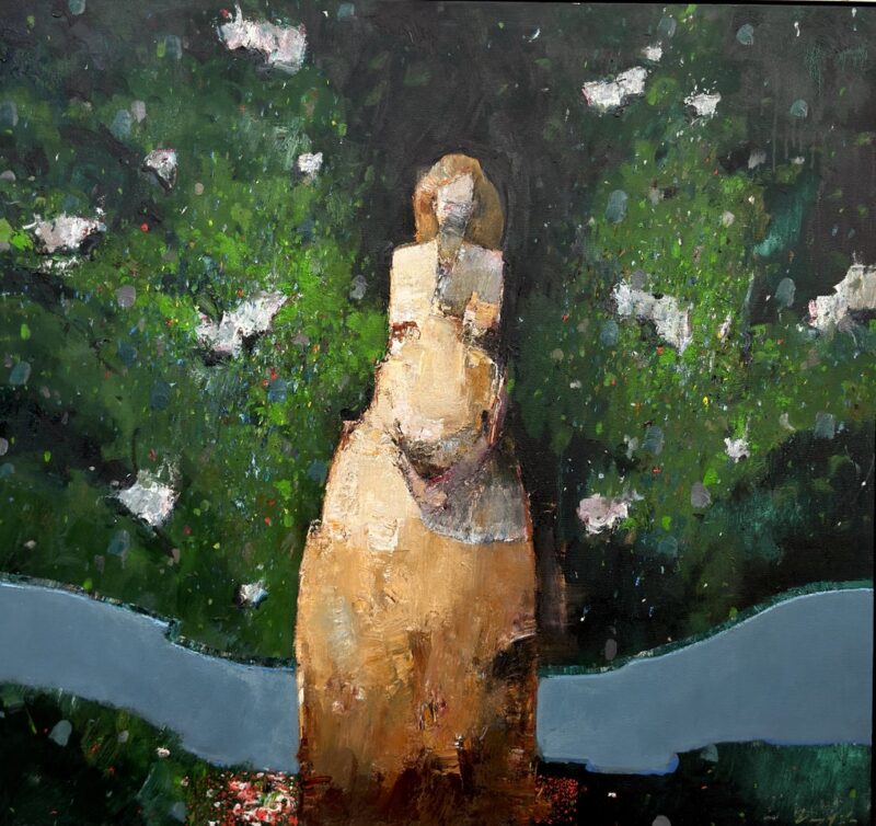 Danny McCaw, Spring, oil on canvas, 45" x 45", $14,000